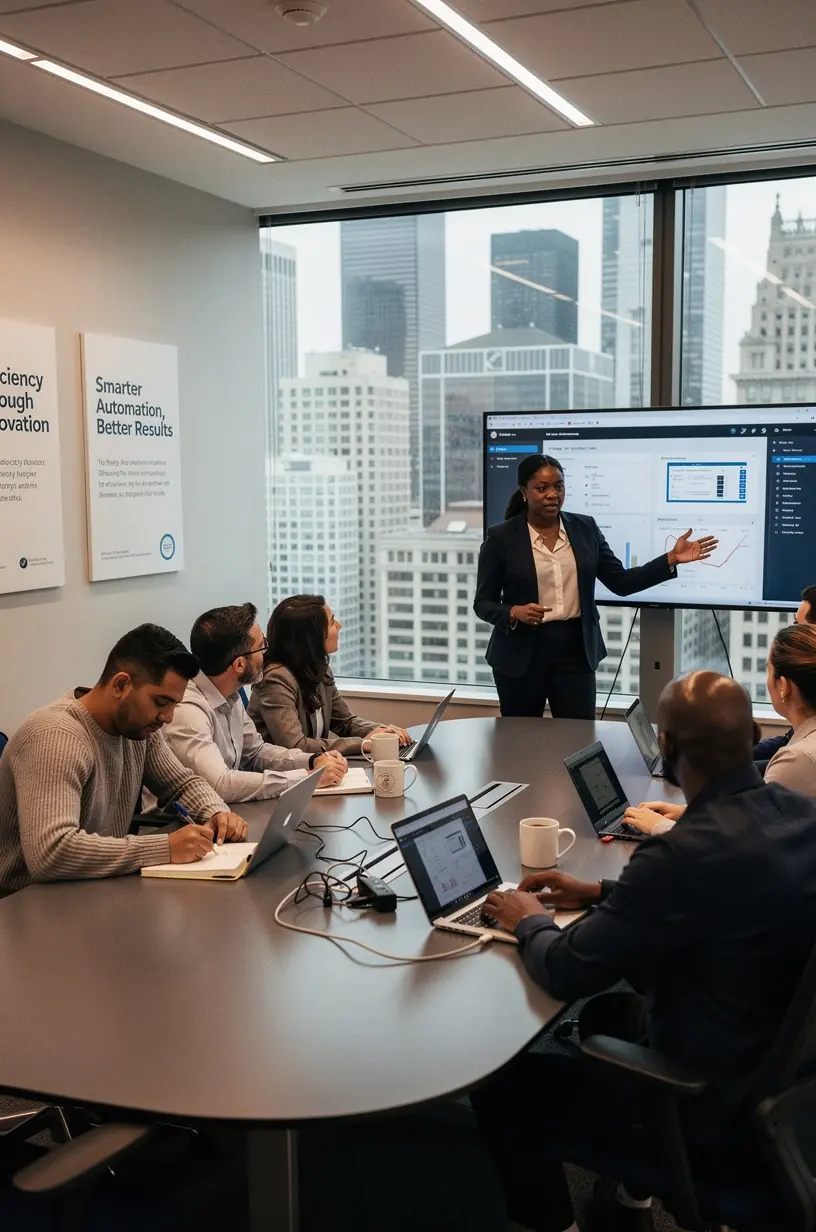 Automation strategies for lowering operational costs.